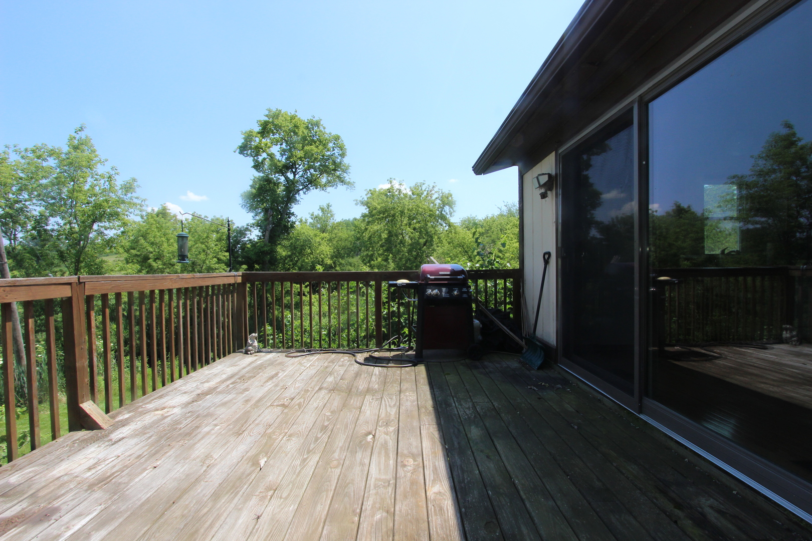 503 Plum Street Lake In The Hills, IL 60156 - Photo 19 of 20 a view of balcony with wooden floor