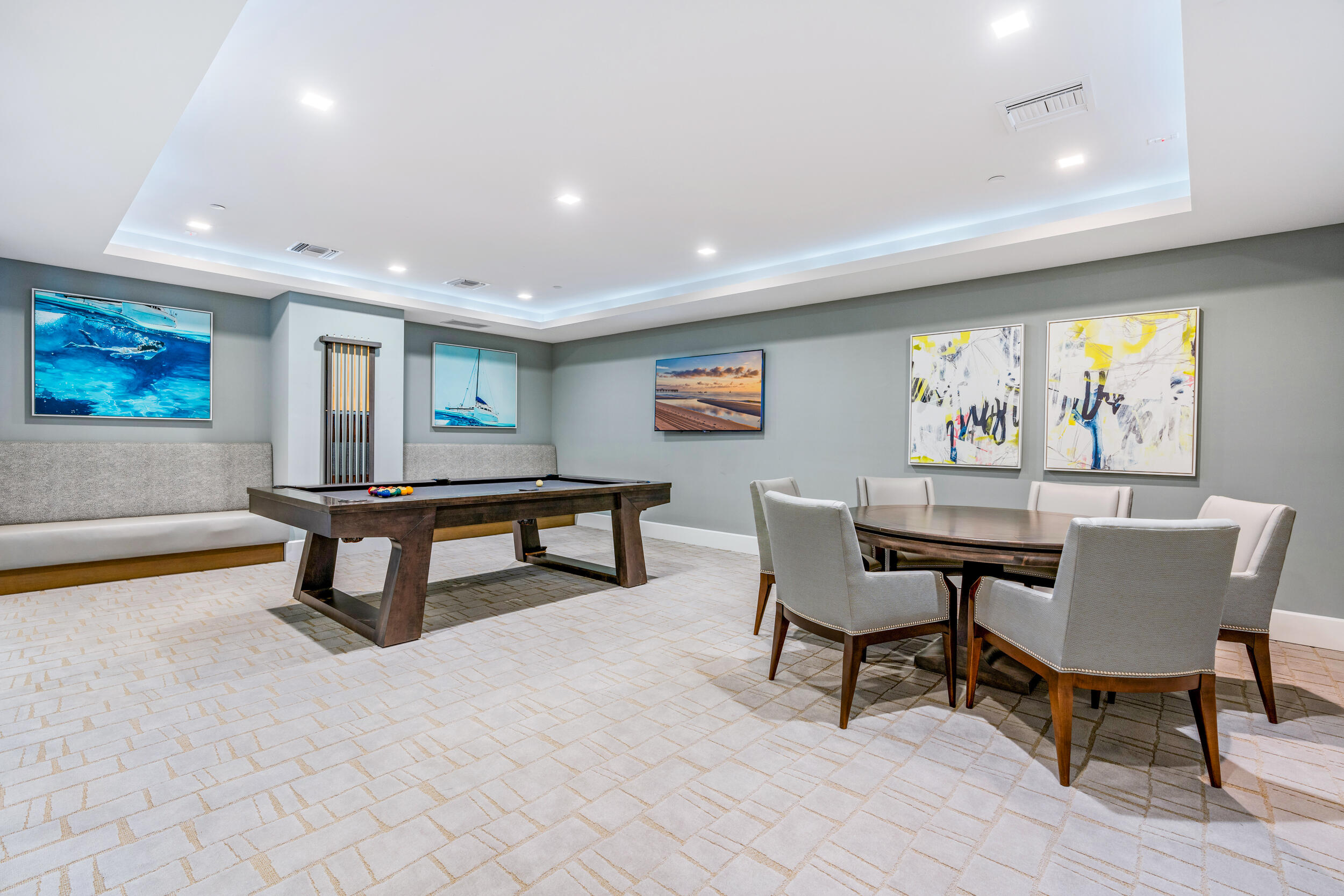 2720 Donald Ross Road, Unit 505 Palm Beach Gardens, FL 33410 - Photo 42 of 43 Billiard & Card Room