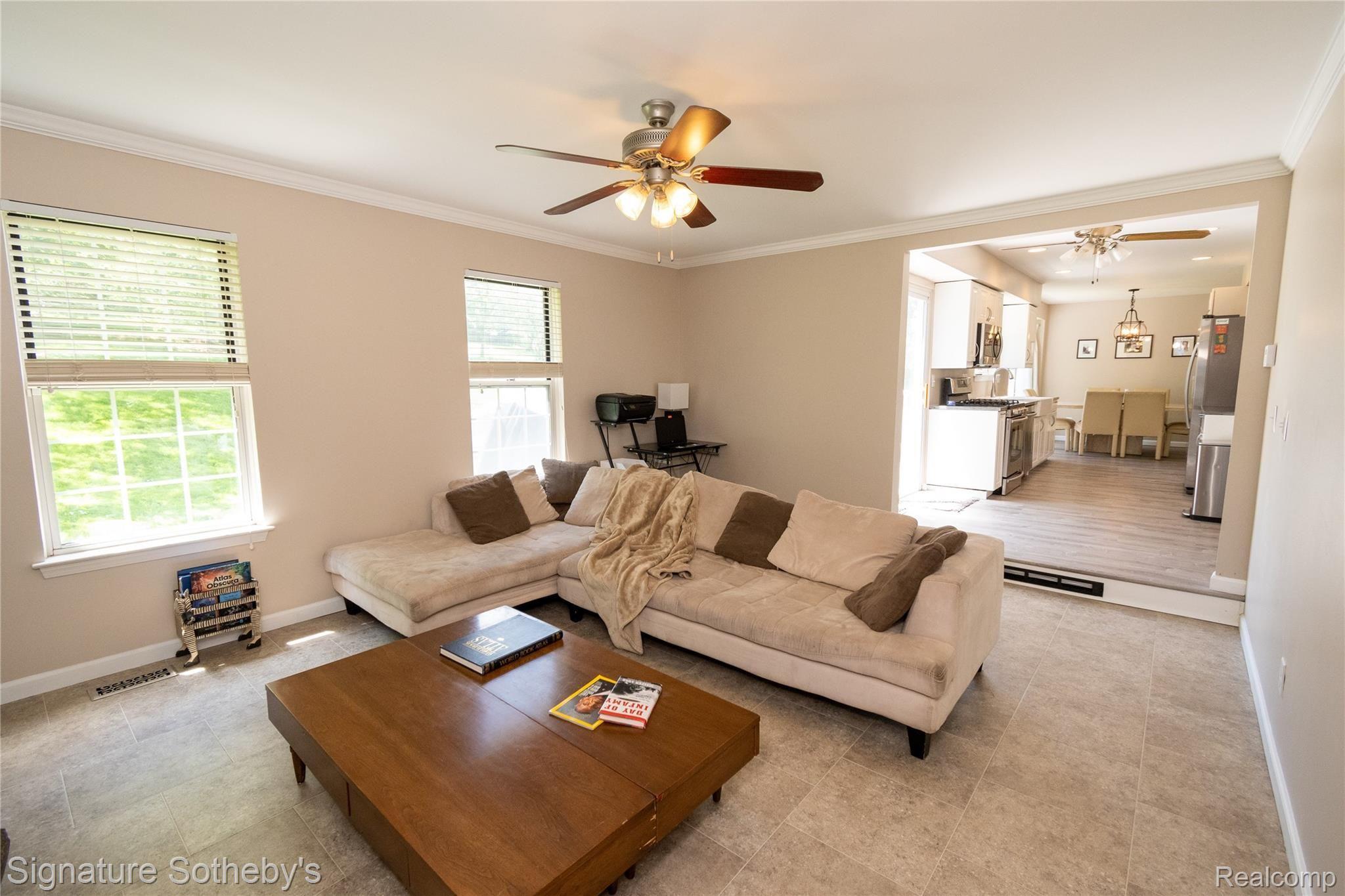 354 Whitney Drive Rochester, MI 48307 - Photo 15 of 35 Whitney Dr Family Room and Kitchen.jpg