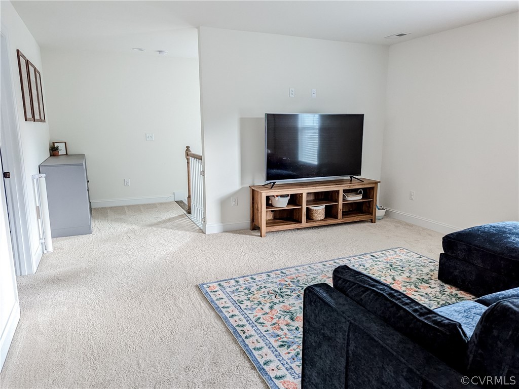 704 Vaughan Road Ashland, VA 23005 - Photo 11 of 19 Upstairs Loft Area w/ So Many Possible Uses