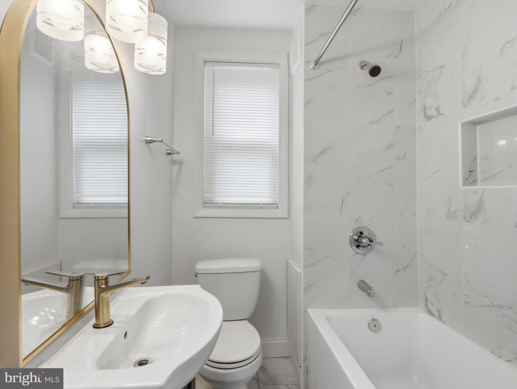 6008 Clearspring Road Baltimore, MD 21212 - Photo 37 of 63 2nd level renovated bathroom