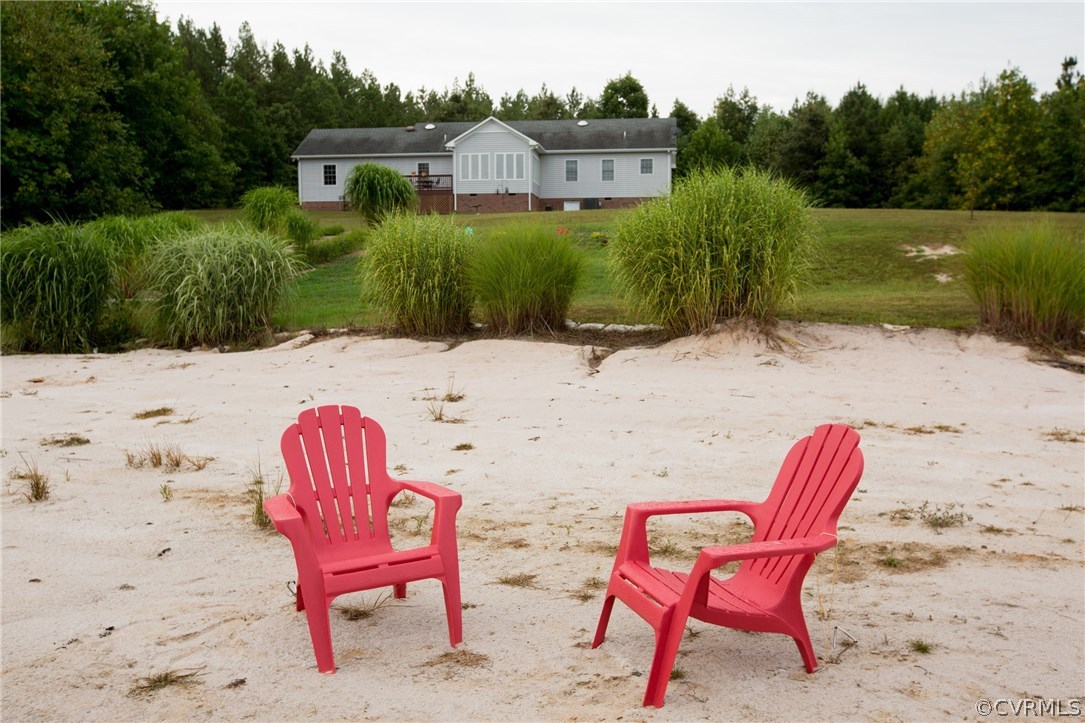 783 Worsham Road Farmville, VA 23901 - Photo 32 of 32 View of the House from your Private Beach!