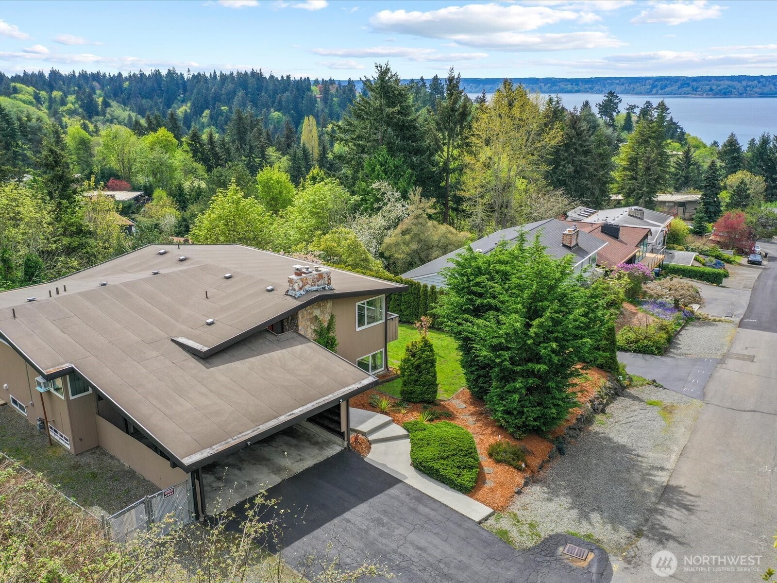 1401 Southwest 137th Street Burien, WA 98166 - Photo 2 of 40 an aerial view of a house having yard