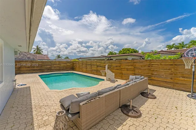 a view of a terrace with chairs