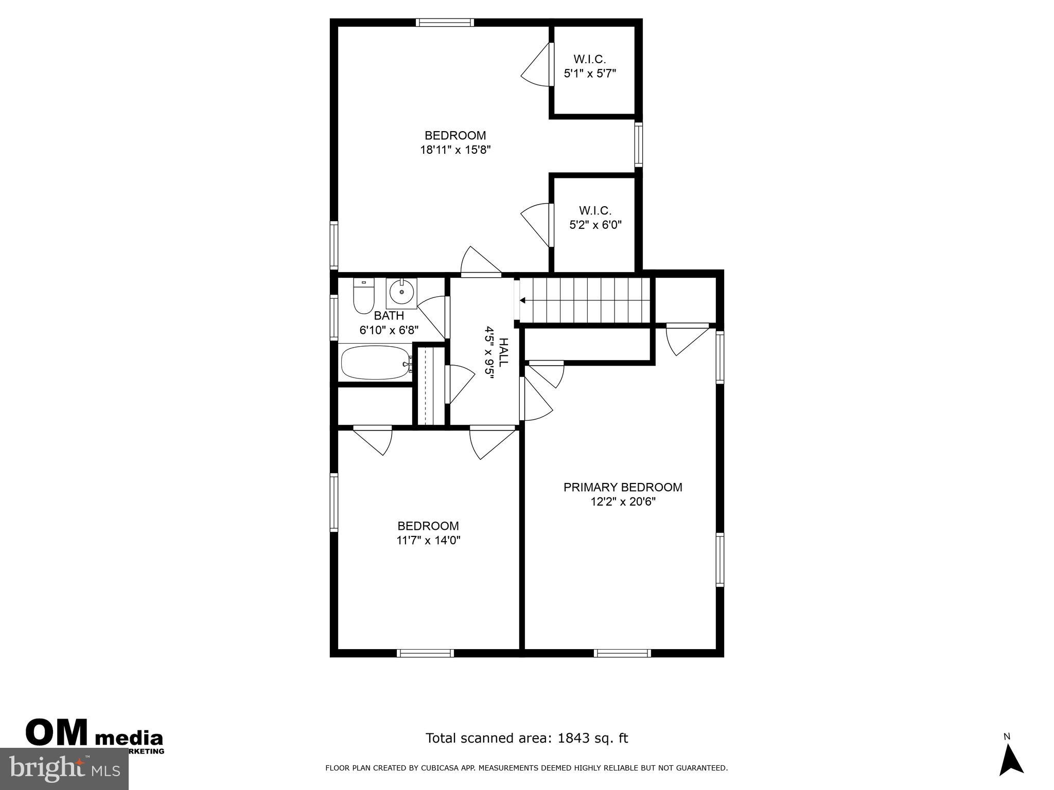 1990 York Rd. Jamison, PA 18929 - Photo 41 of 42 1990 York Rd
Res Rental #1 Floorplan 2nd Fl