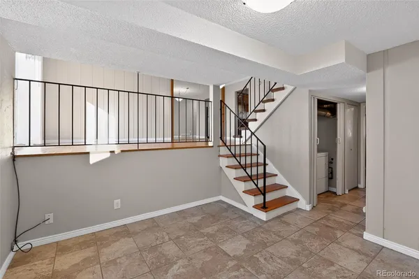 a view of entryway with stairs
