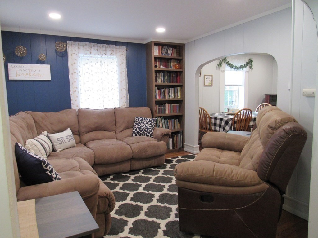 18 Blandford Hill Road Huntington, MA 01050 - Photo 8 of 33 a living room with furniture and a large window