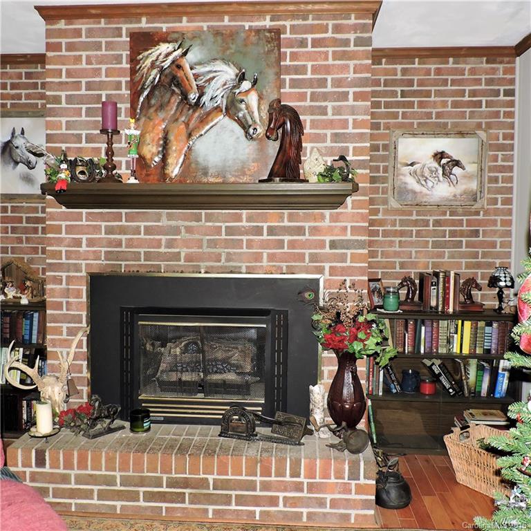 848 South Potter Road Lancaster, SC 29720 - Photo 7 of 24 a room with fireplace and two windows