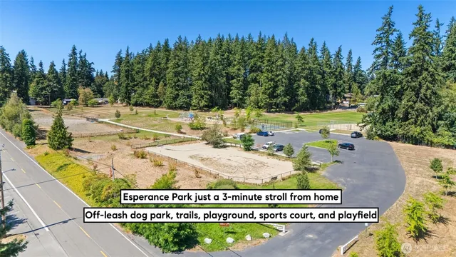 a view of a swimming pool with an outdoor space