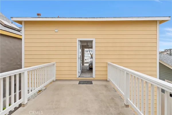 a view of a porch