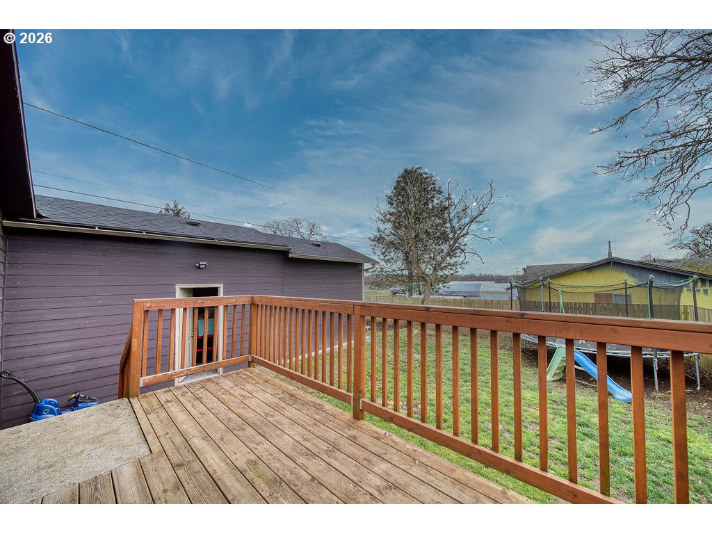 1045 Umatilla Street St. Helens, OR 97051 - Photo 33 of 43 a view of a balcony with wooden floor