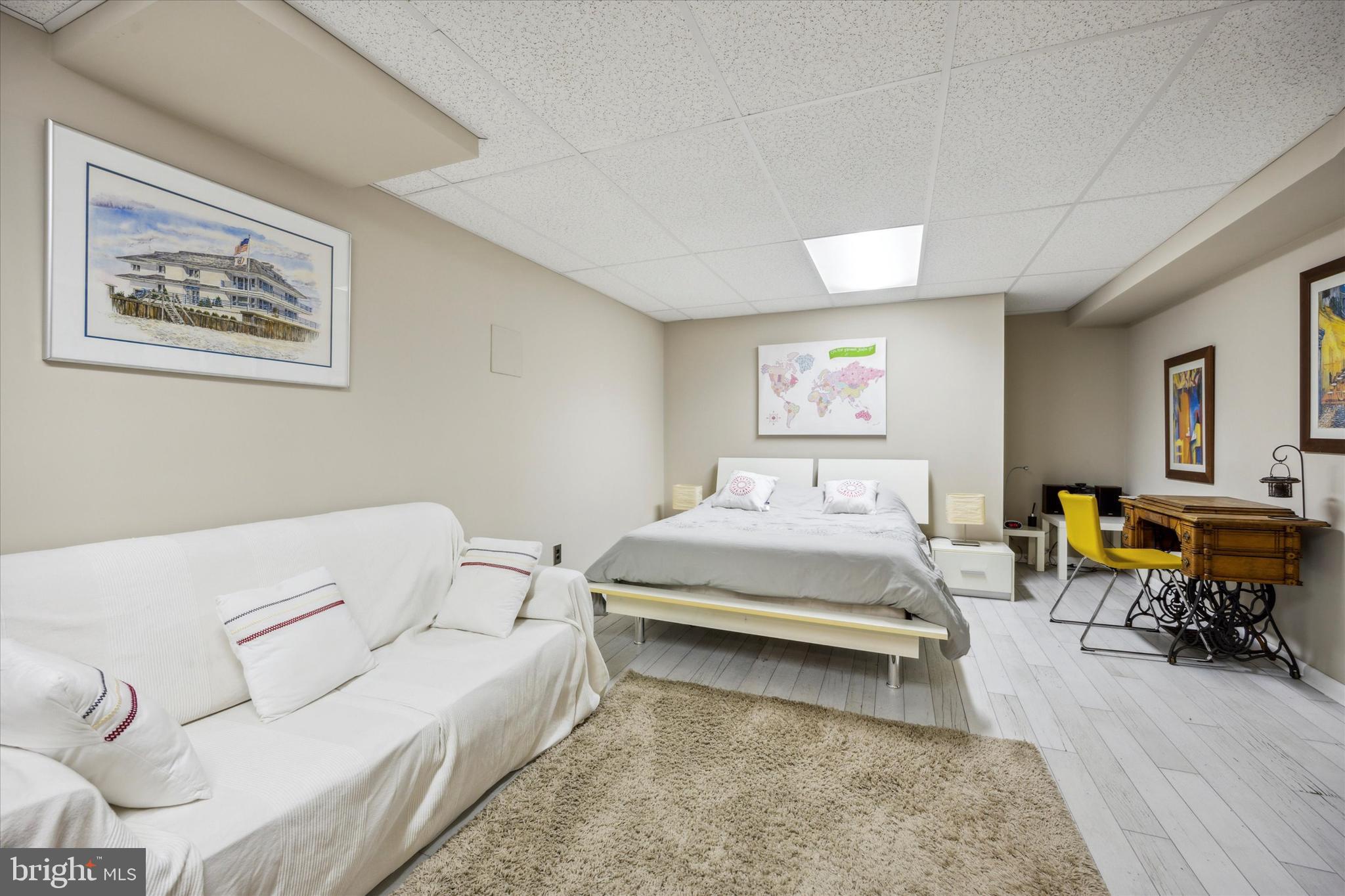 1575 Hagys Ford Road Narberth, PA 19072 - Photo 31 of 44 Basement living space with ensuite bathroom