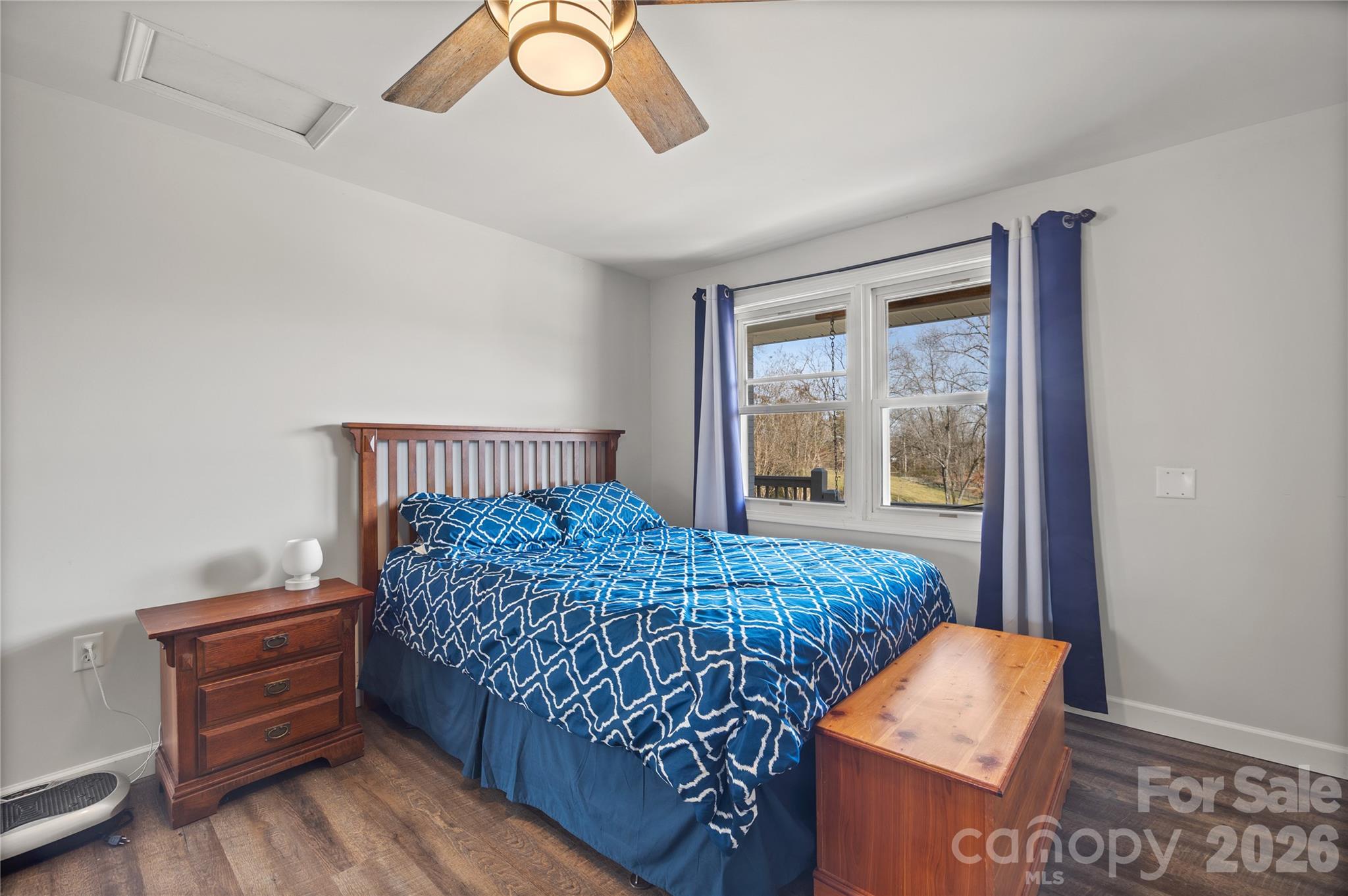 7137 Reeps Grove Church Road Vale, NC 28168 - Photo 18 of 33 a bedroom with a bed and a window