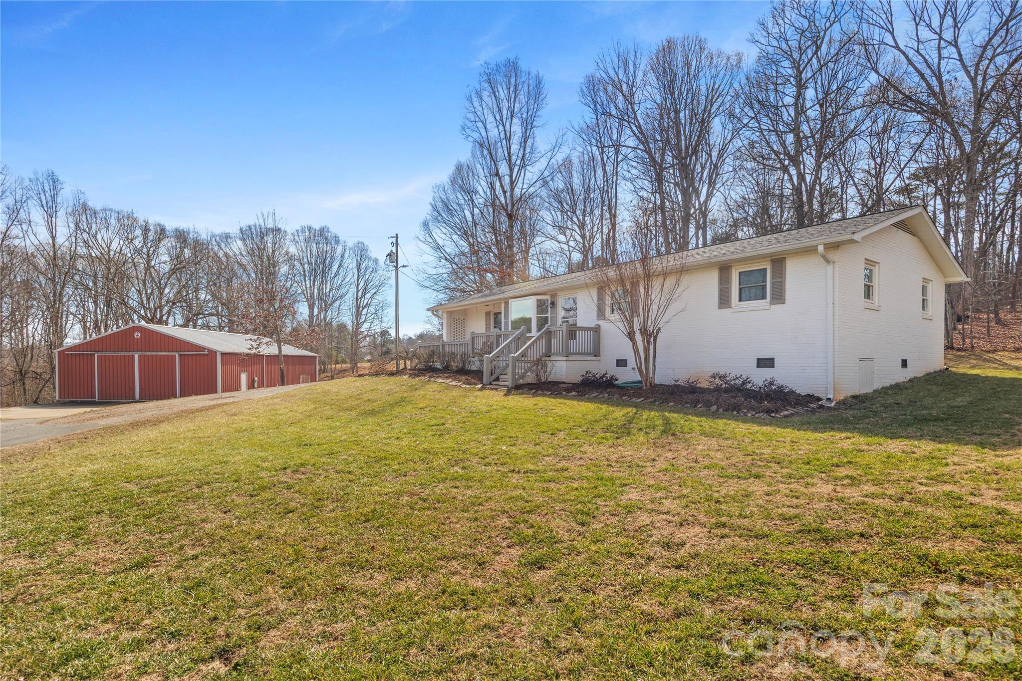 7137 Reeps Grove Church Road Vale, NC 28168 - Photo 32 of 33 a view of a house with a yard