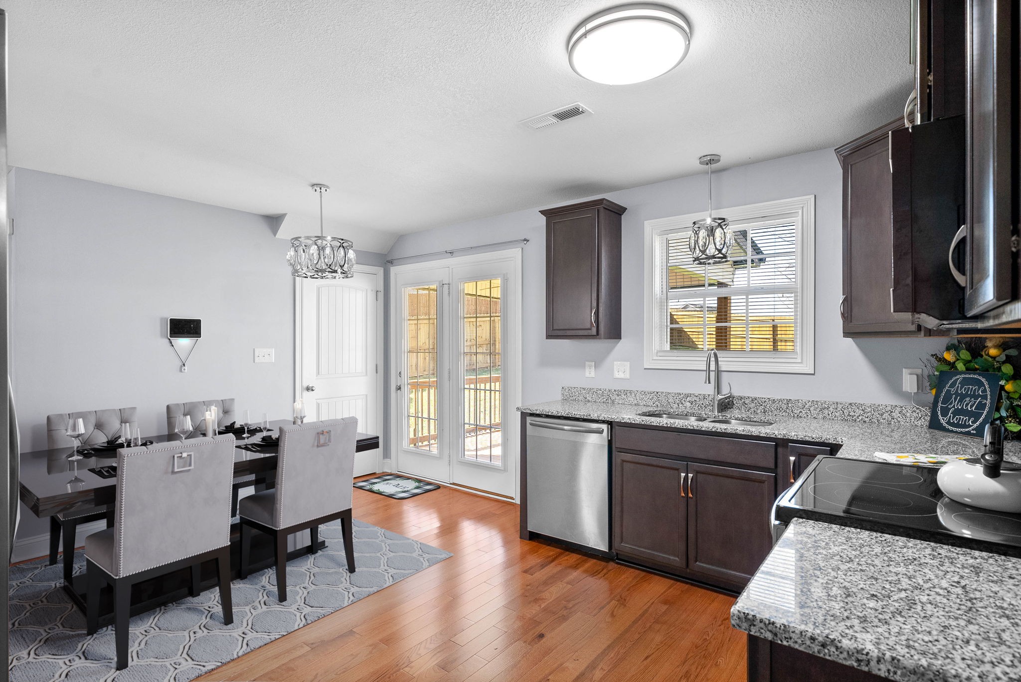 1145 Racker Drive Clarksville, TN 37043 - Photo 11 of 44 a view of a dining room with furniture and wooden floor