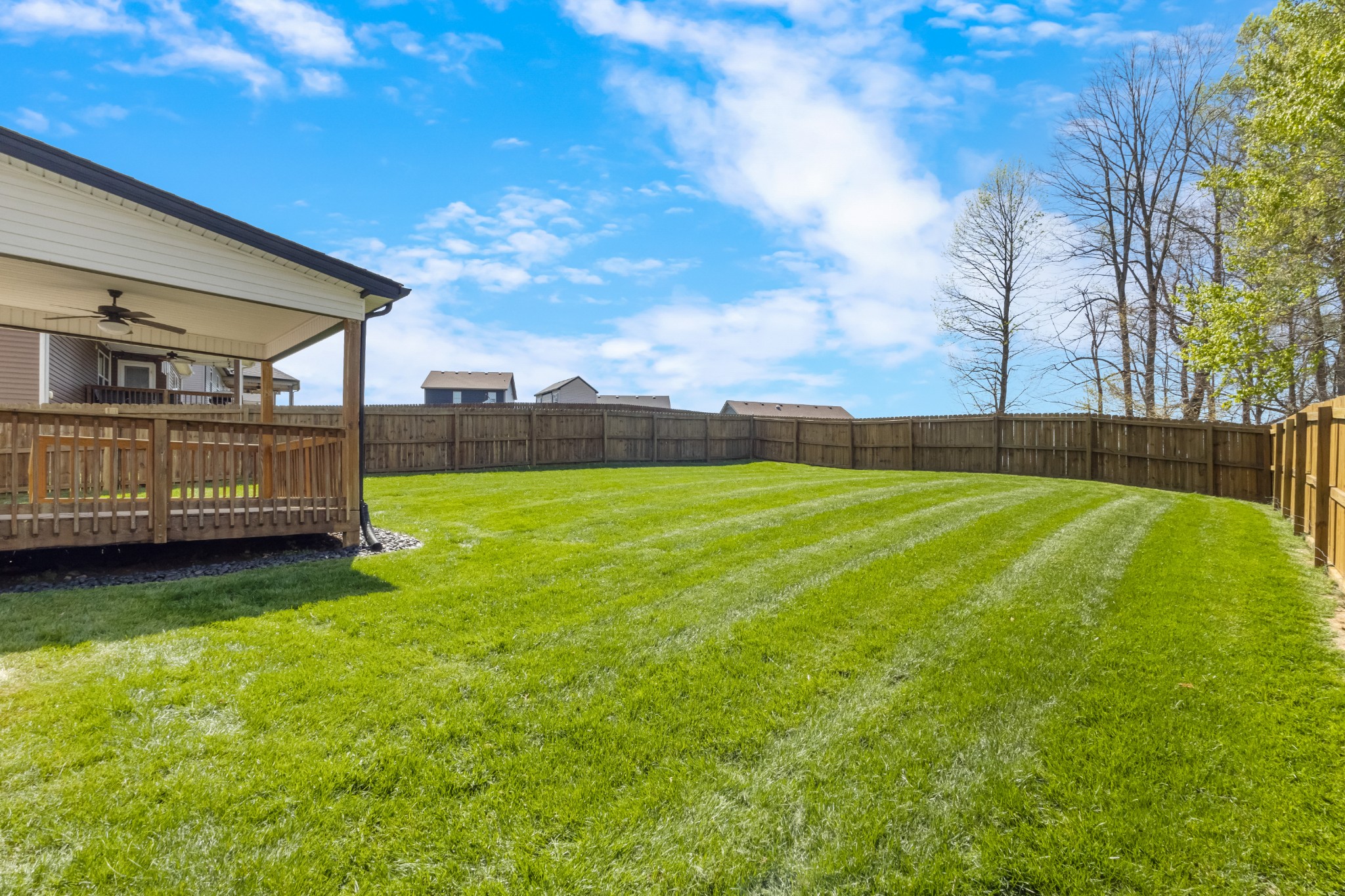 1145 Racker Drive Clarksville, TN 37043 - Photo 32 of 44 a view of a backyard with swimming pool