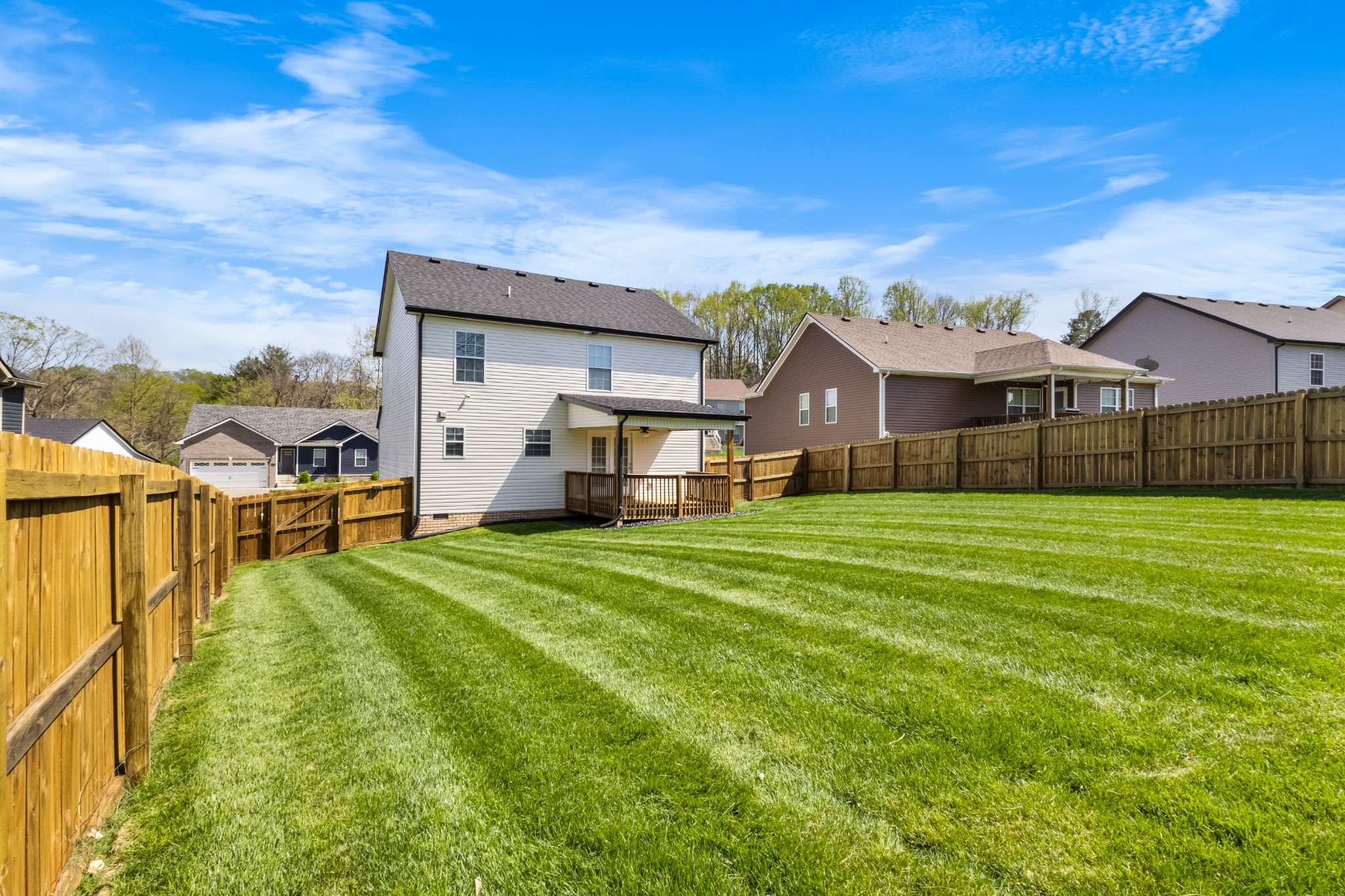 1145 Racker Drive Clarksville, TN 37043 - Photo 35 of 44 a front view of a house with a yard