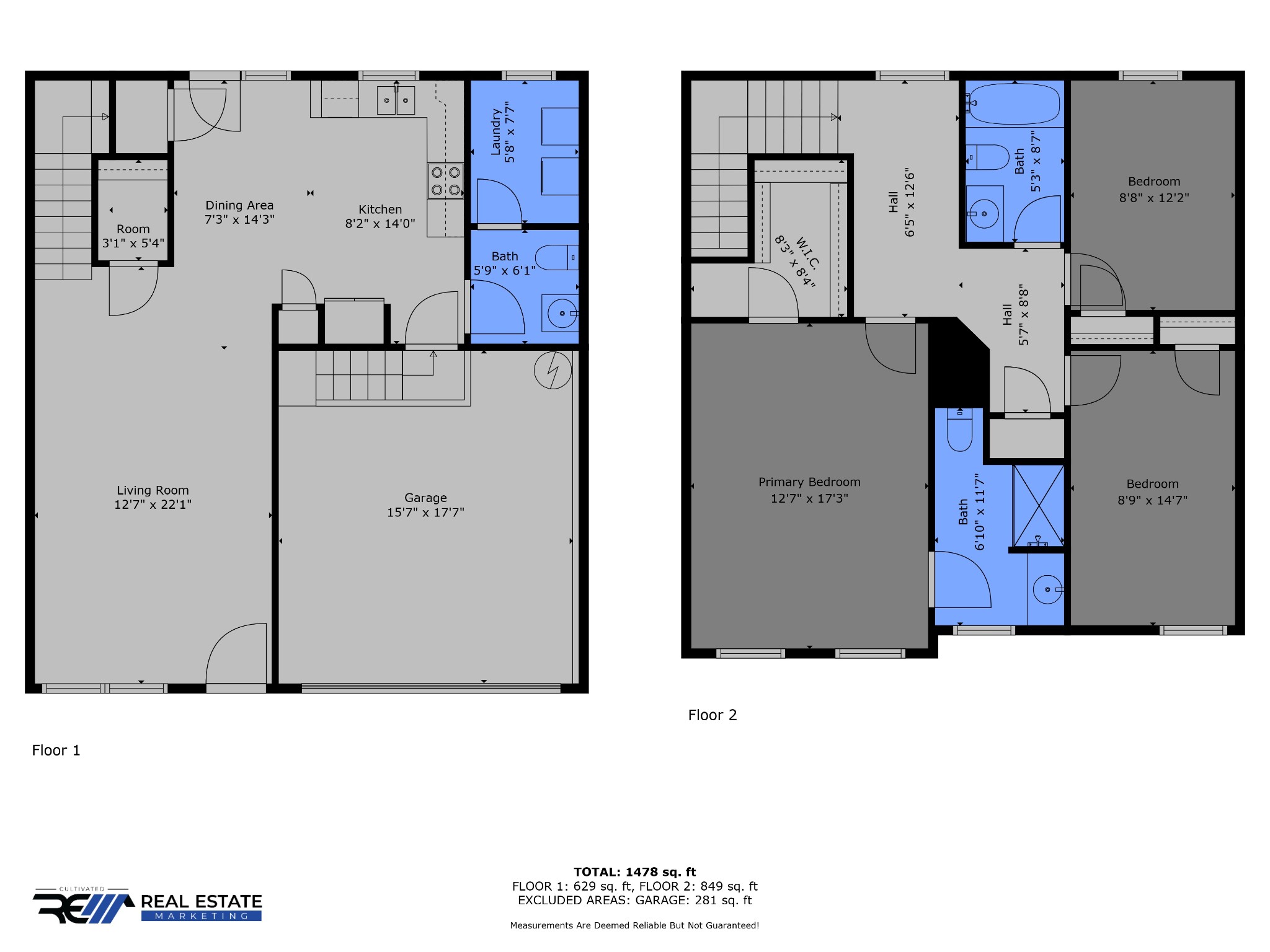 1145 Racker Drive Clarksville, TN 37043 - Photo 39 of 44 a picture of a floor plan