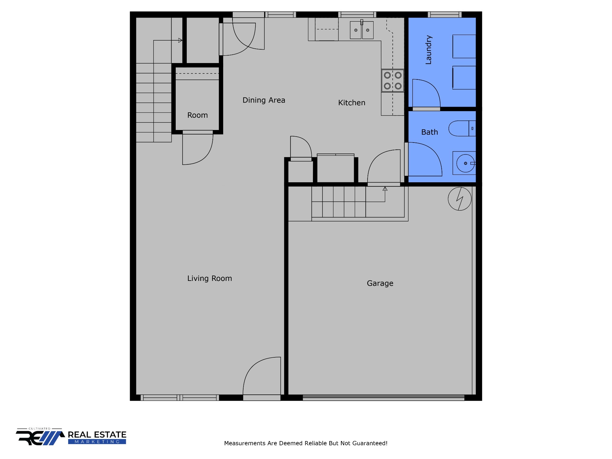1145 Racker Drive Clarksville, TN 37043 - Photo 40 of 44 a black and white photo of a room
