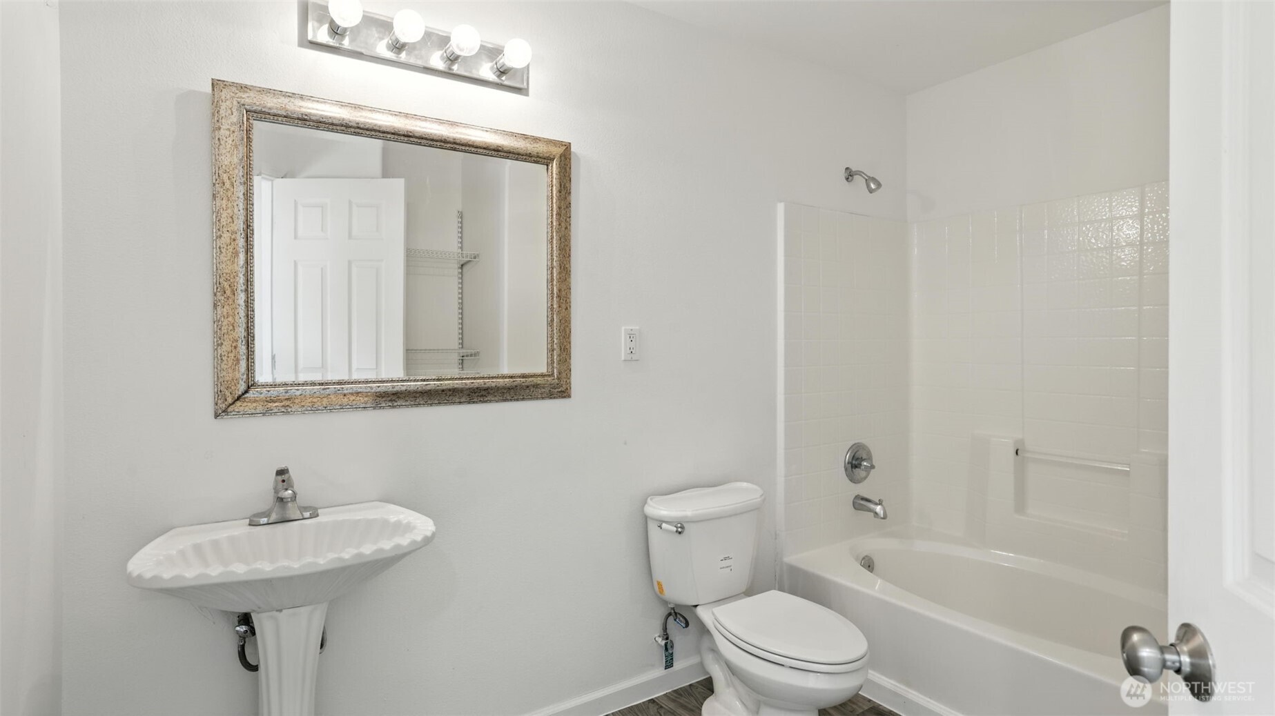 18911 Southeast 144th Street Renton, WA 98059 - Photo 29 of 39 a bathroom with a sink a toilet and shower