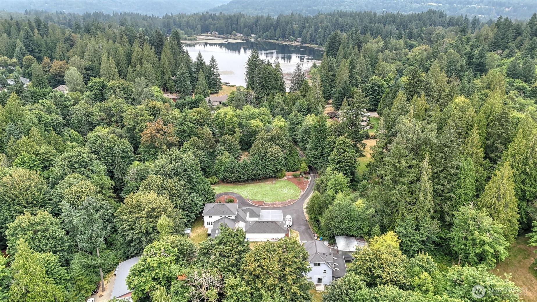 18911 Southeast 144th Street Renton, WA 98059 - Photo 4 of 39 an aerial view of a house with yard and outdoor space
