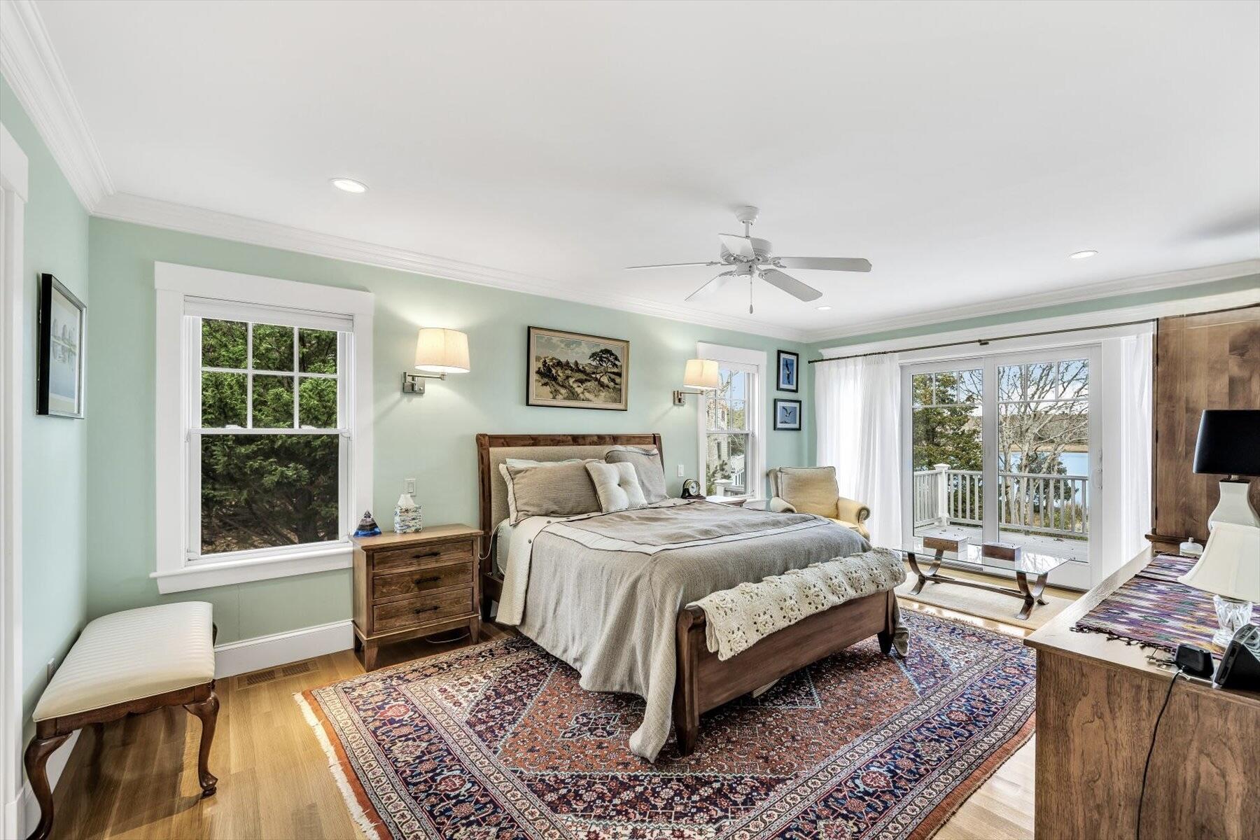 140 Summersea Road Mashpee, MA 02649 - Photo 15 of 39 a bedroom with a bed wooden floor and window