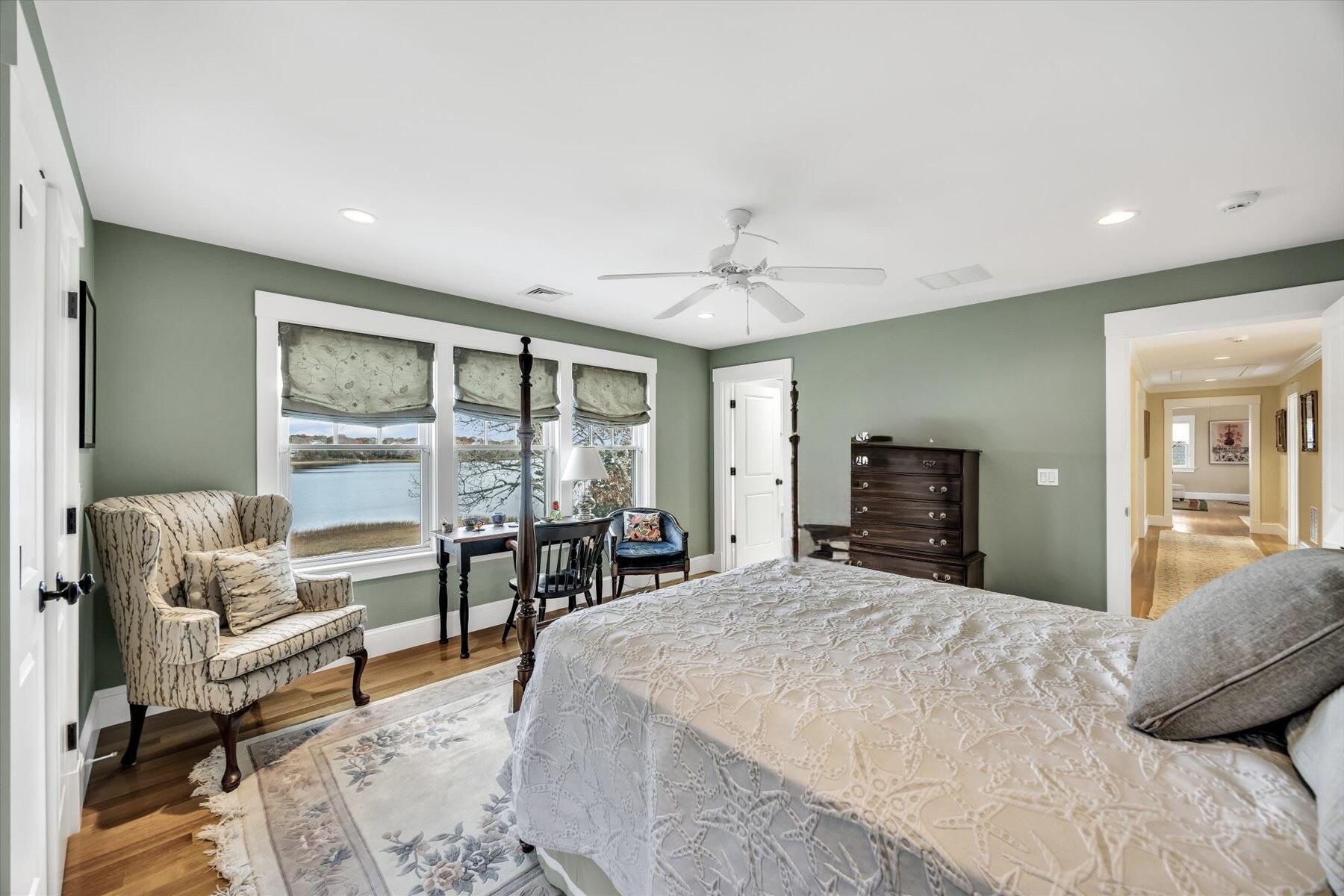140 Summersea Road Mashpee, MA 02649 - Photo 21 of 39 a bedroom with a bed and a large window