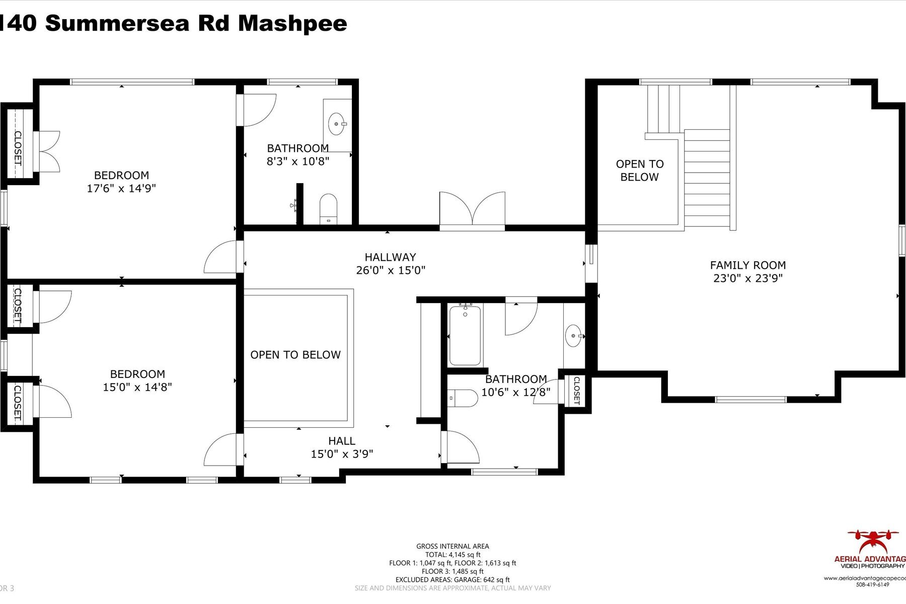 140 Summersea Road Mashpee, MA 02649 - Photo 37 of 39 a picture of a floor plan