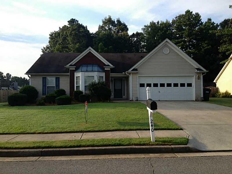 240 Circle Road Dacula, GA 30019 - Photo 1 of 1 Exterior Front.