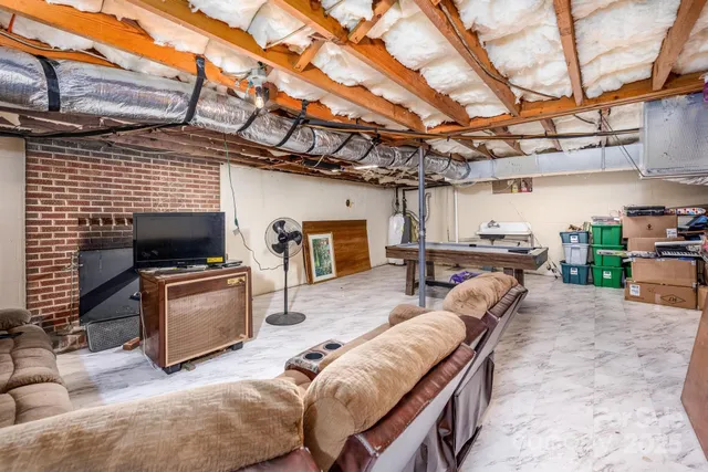 a view of storage and utility room