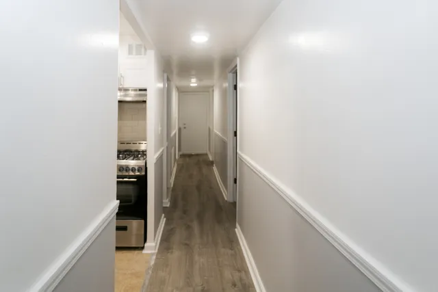 a bathroom with a sink and a shower