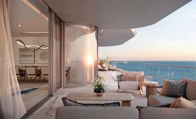 a view of swimming pool with a yard and large trees