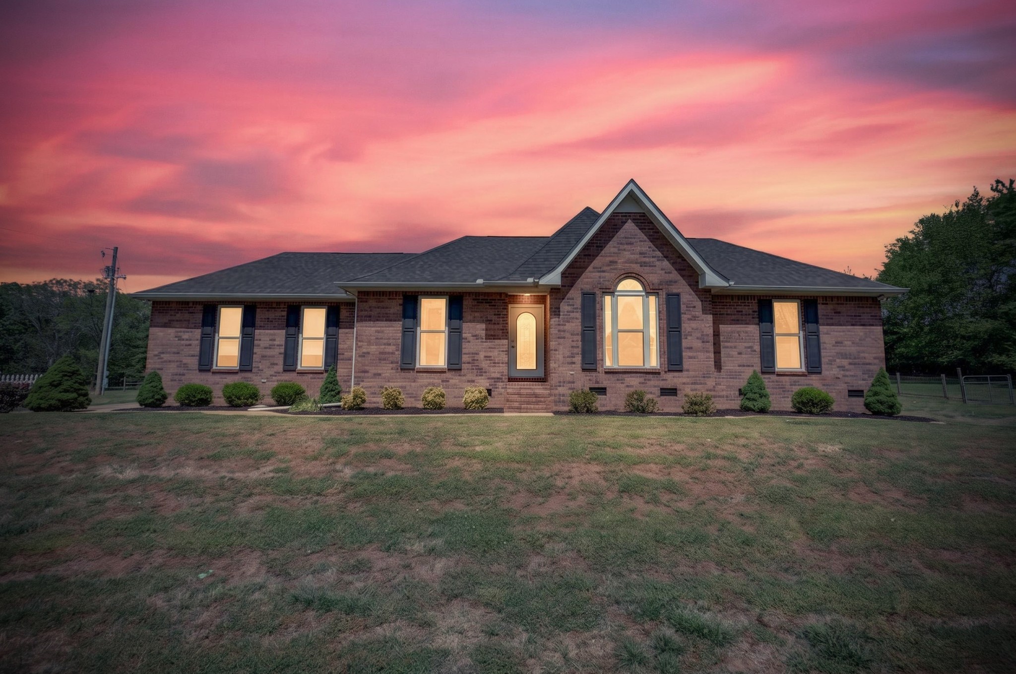 590 Allisona Road Eagleville, TN 37060 - Photo 4 of 55 a front view of a house with a yard