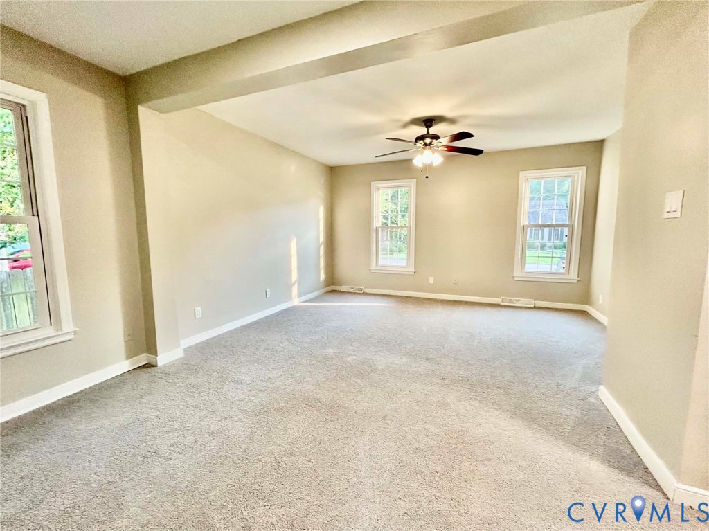7110 Manning Road Chesterfield, VA 23832 - Photo 28 of 50 Spacious open living area featuring neutral carpet