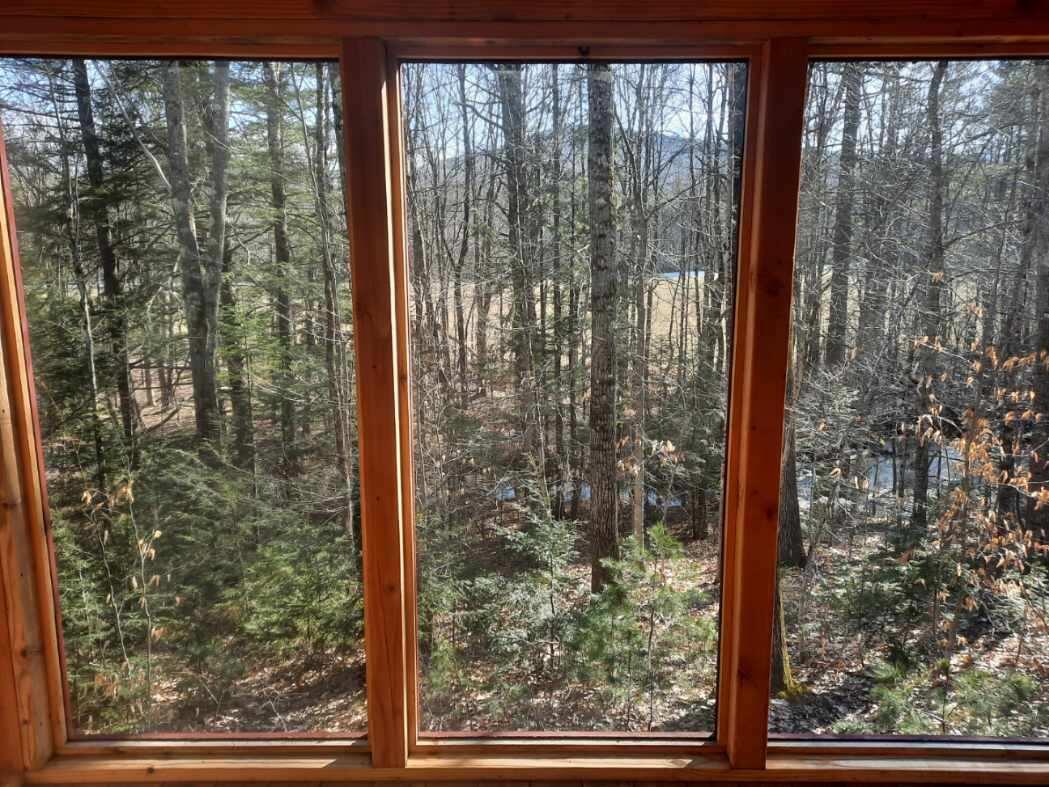 0 Chatham Road Stow, ME 04037 - Photo 5 of 8 Winter view from cabin