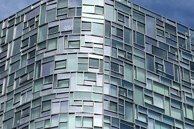 front view of a building