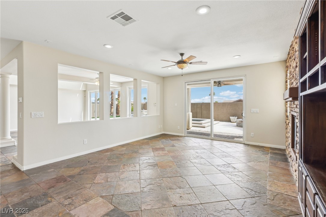 6188 Windfresh Drive Las Vegas, NV 89148 - Photo 16 of 94 View of family room towards formal living and dini