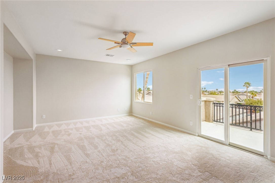 6188 Windfresh Drive Las Vegas, NV 89148 - Photo 48 of 94 View from primary fireplace towards patio.