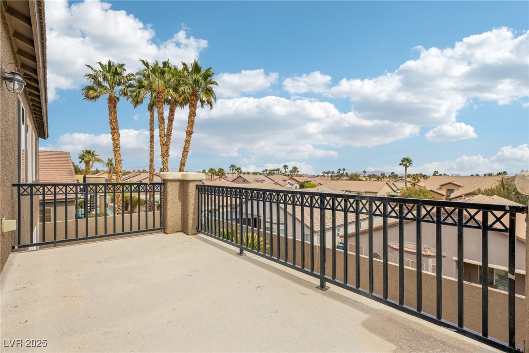 6188 Windfresh Drive Las Vegas, NV 89148 - Photo 51 of 94 Primary balcony has a beautiful view of the Las Ve