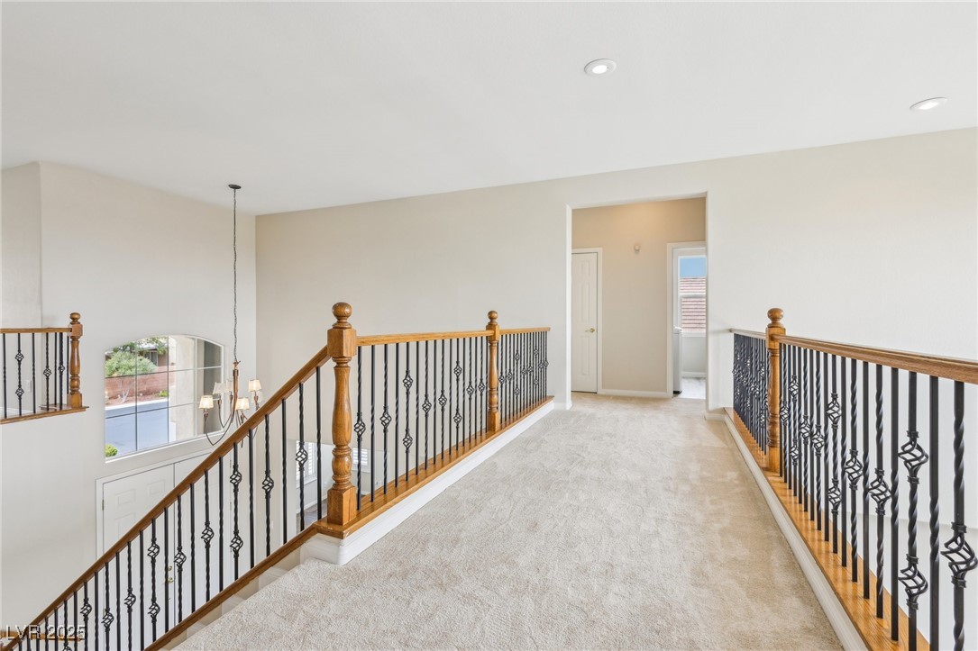 6188 Windfresh Drive Las Vegas, NV 89148 - Photo 74 of 94 View of hallway from primary bedroom with opposite
