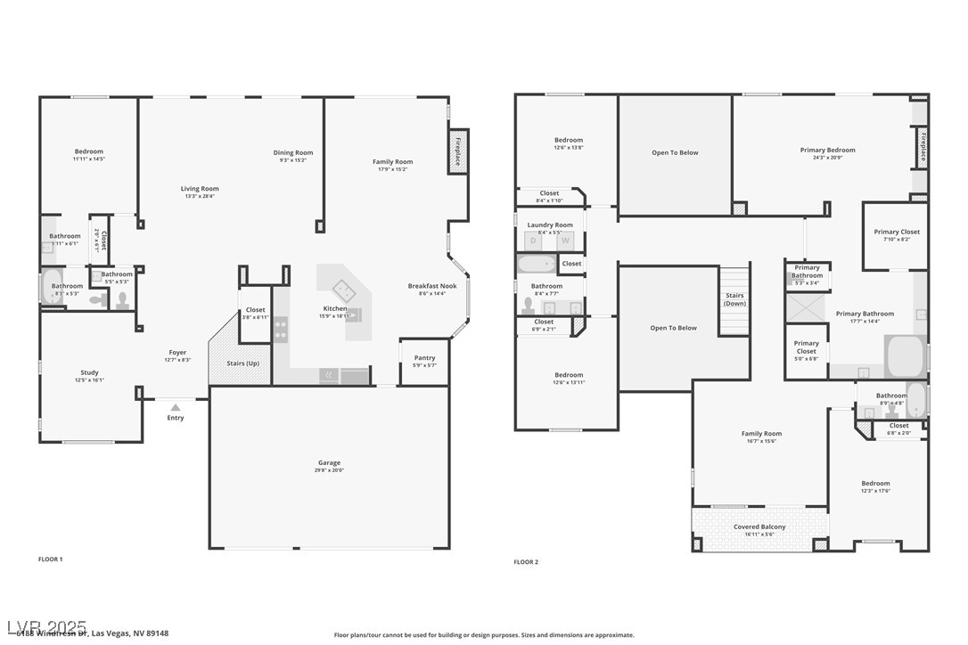 6188 Windfresh Drive Las Vegas, NV 89148 - Photo 94 of 94 Floor plan