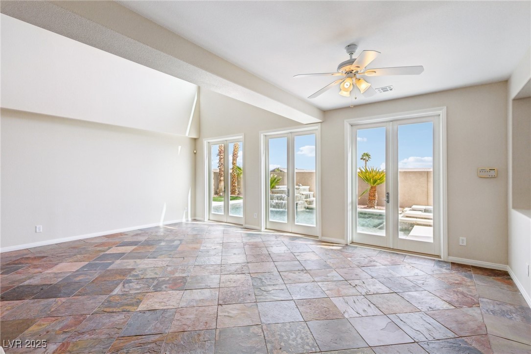 6188 Windfresh Drive Las Vegas, NV 89148 - Photo 10 of 94 View of the living room from the dining area.