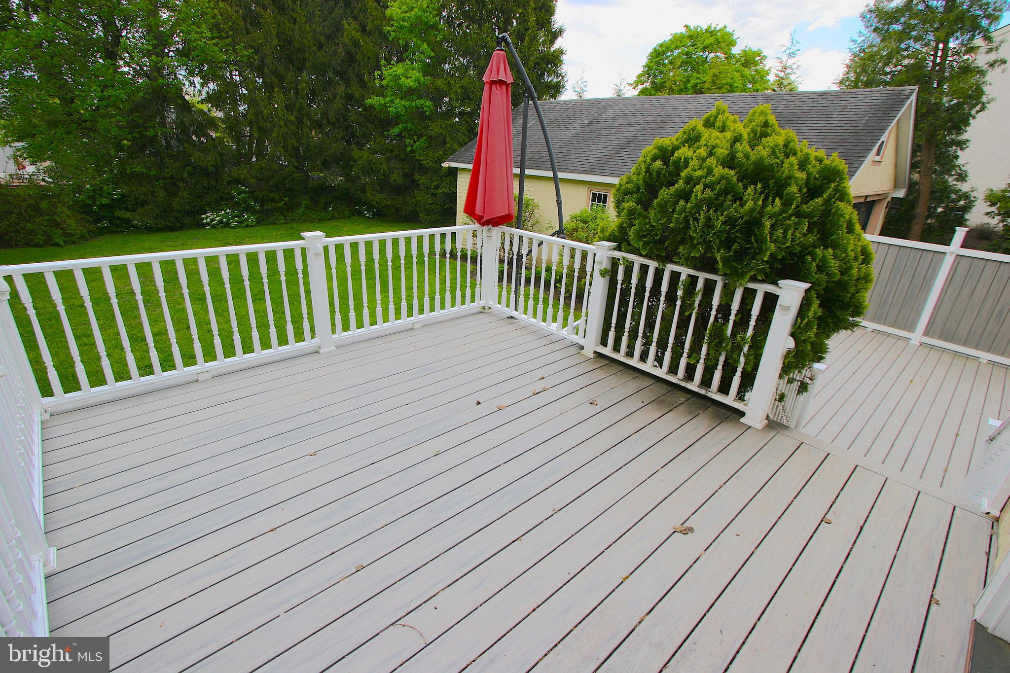 209 South Valley Forge Road Devon, PA 19333 - Photo 50 of 57 Upper deck steps down to lower deck