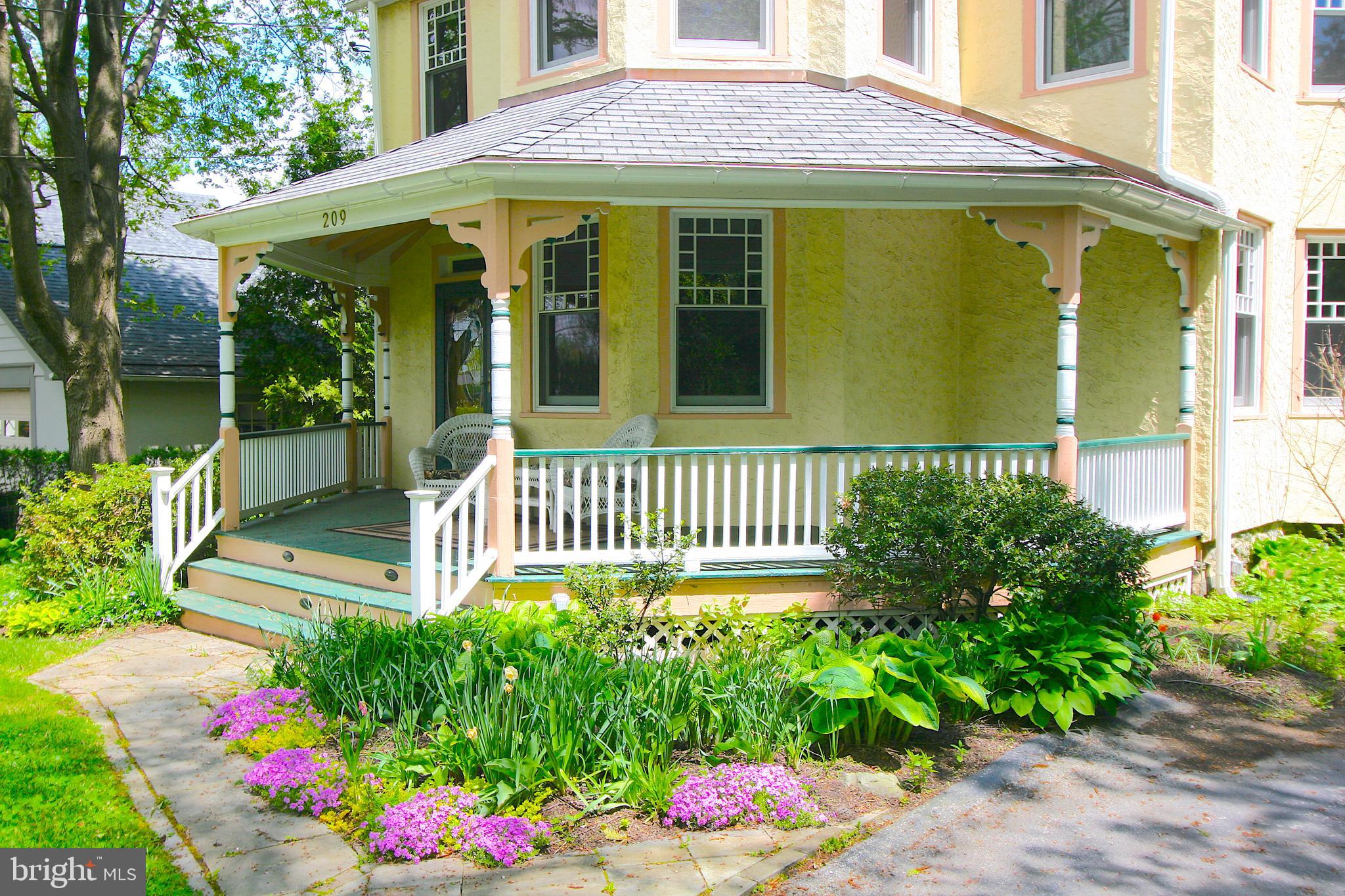 209 South Valley Forge Road Devon, PA 19333 - Photo 8 of 57 Gingerbread Cutouts and Baluster Railings
