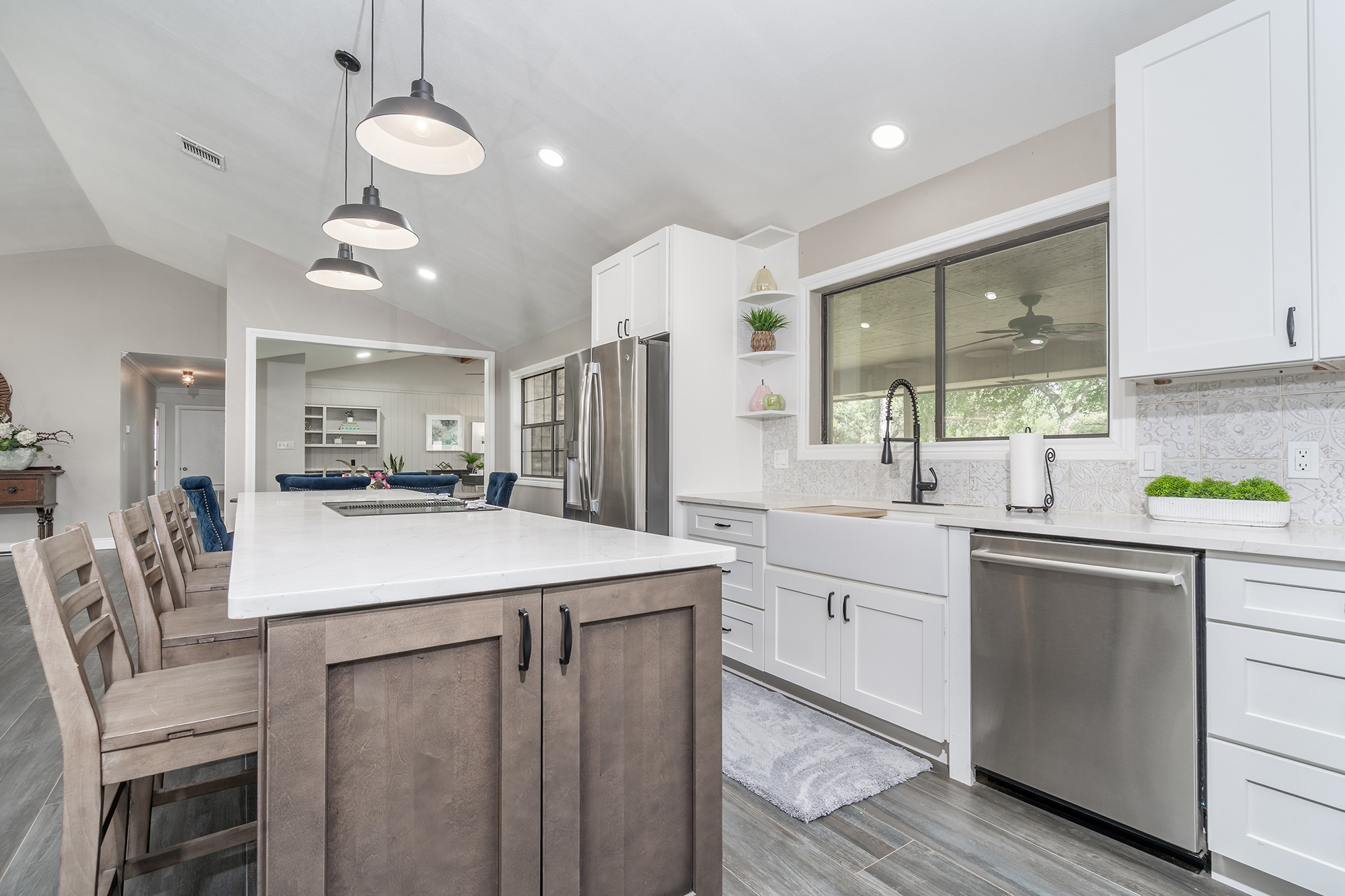 444 Logan Ranch Road Georgetown, TX 78628 - Photo 10 of 36 Kitchen with stainless steel appliances