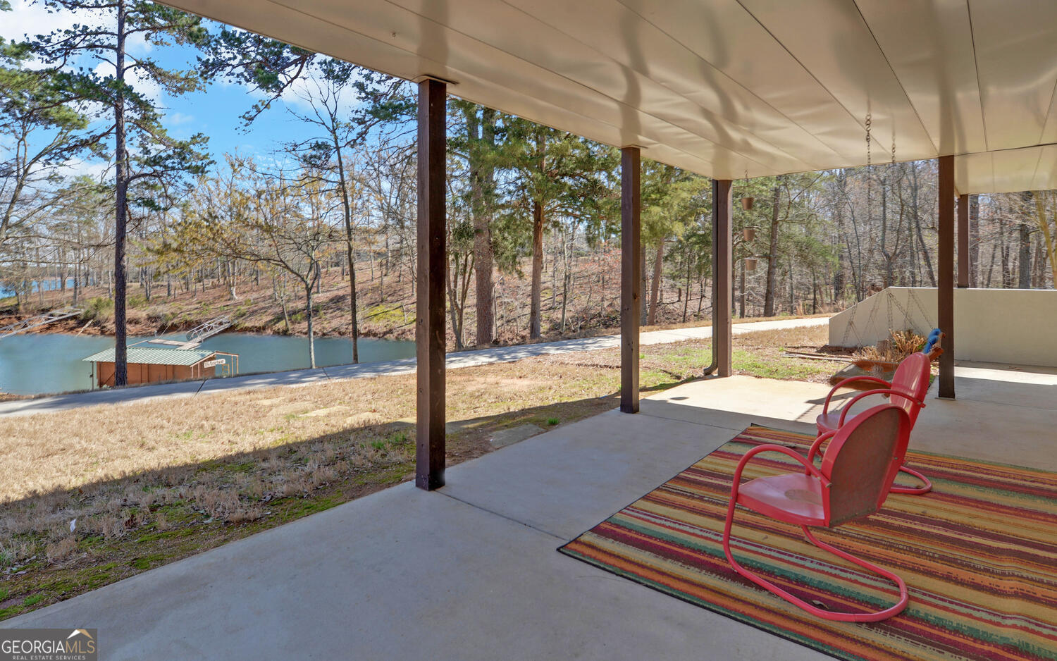 60 Browns Lane Hartwell, GA 30643 - Photo 61 of 89 a living room with a floor to ceiling window and floor to ceiling window
