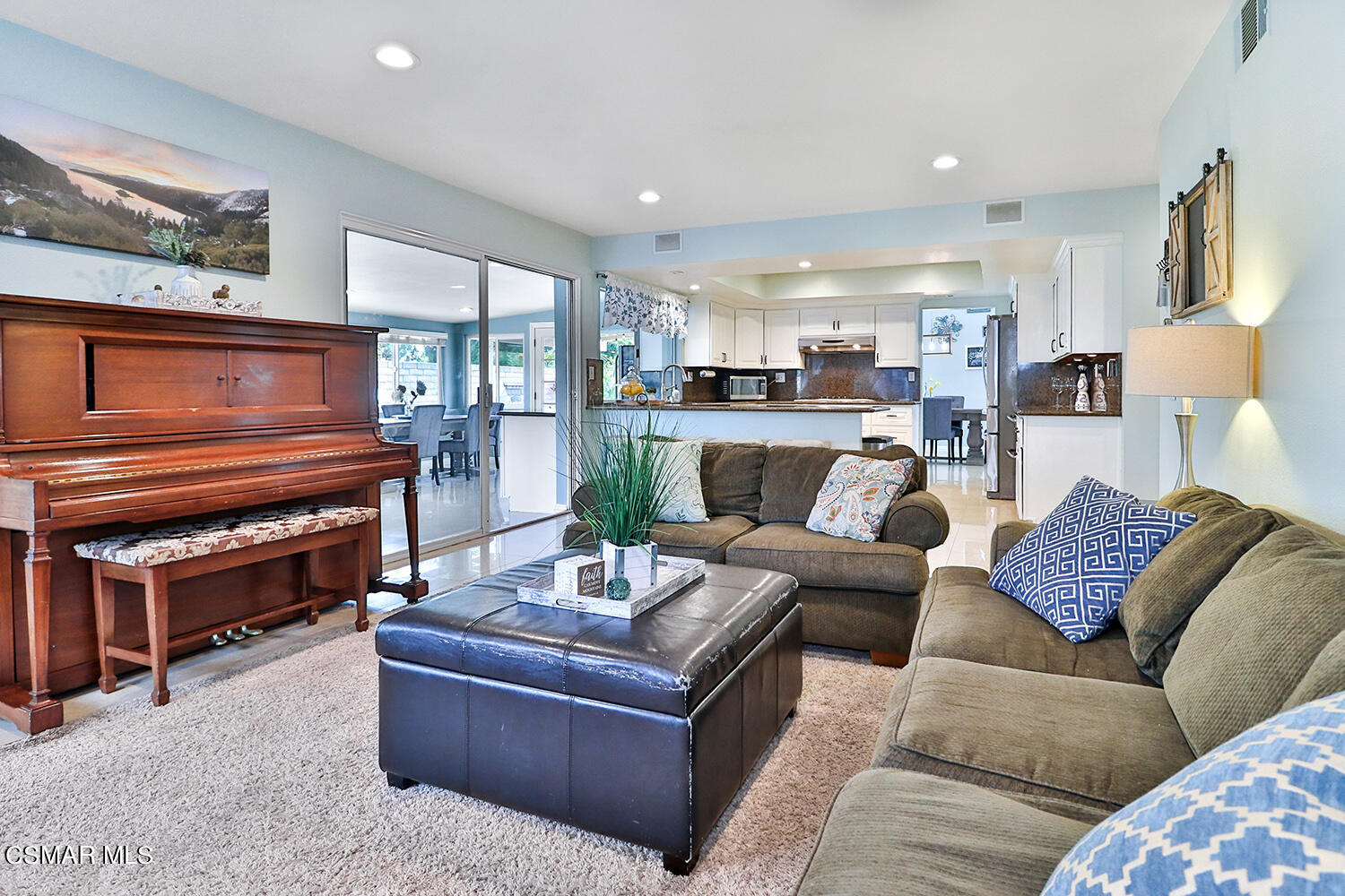 3053 Bianca Circle Simi Valley, CA 93063 - Photo 16 of 73 a living room with furniture and a fireplace