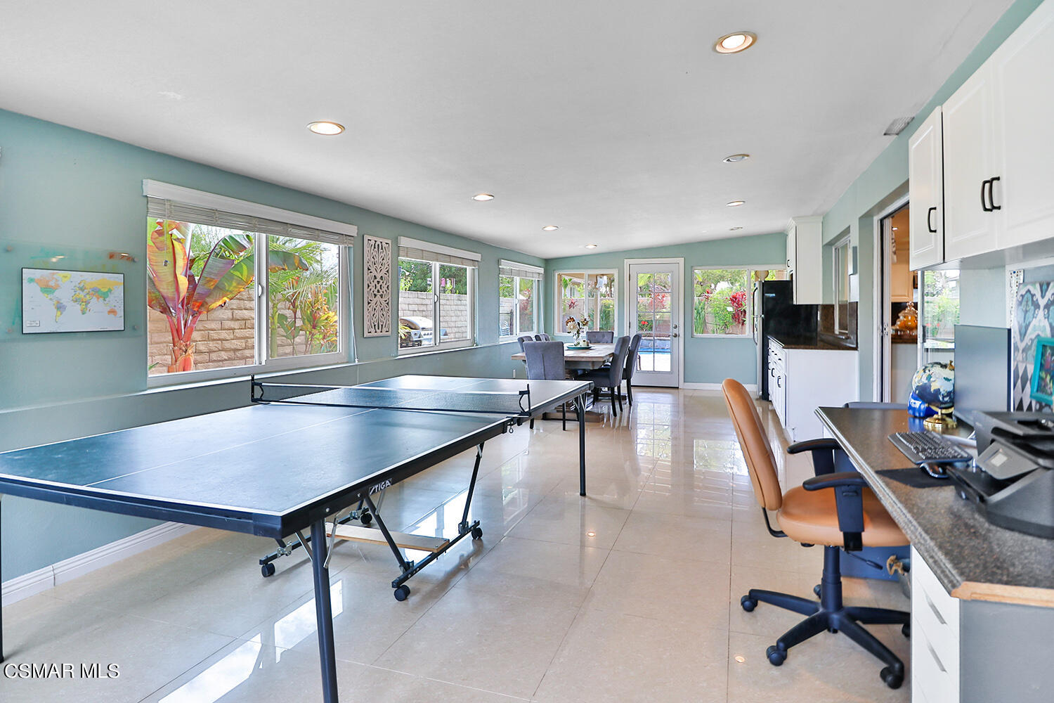 3053 Bianca Circle Simi Valley, CA 93063 - Photo 25 of 73 a workspace with computers on desk and a large window