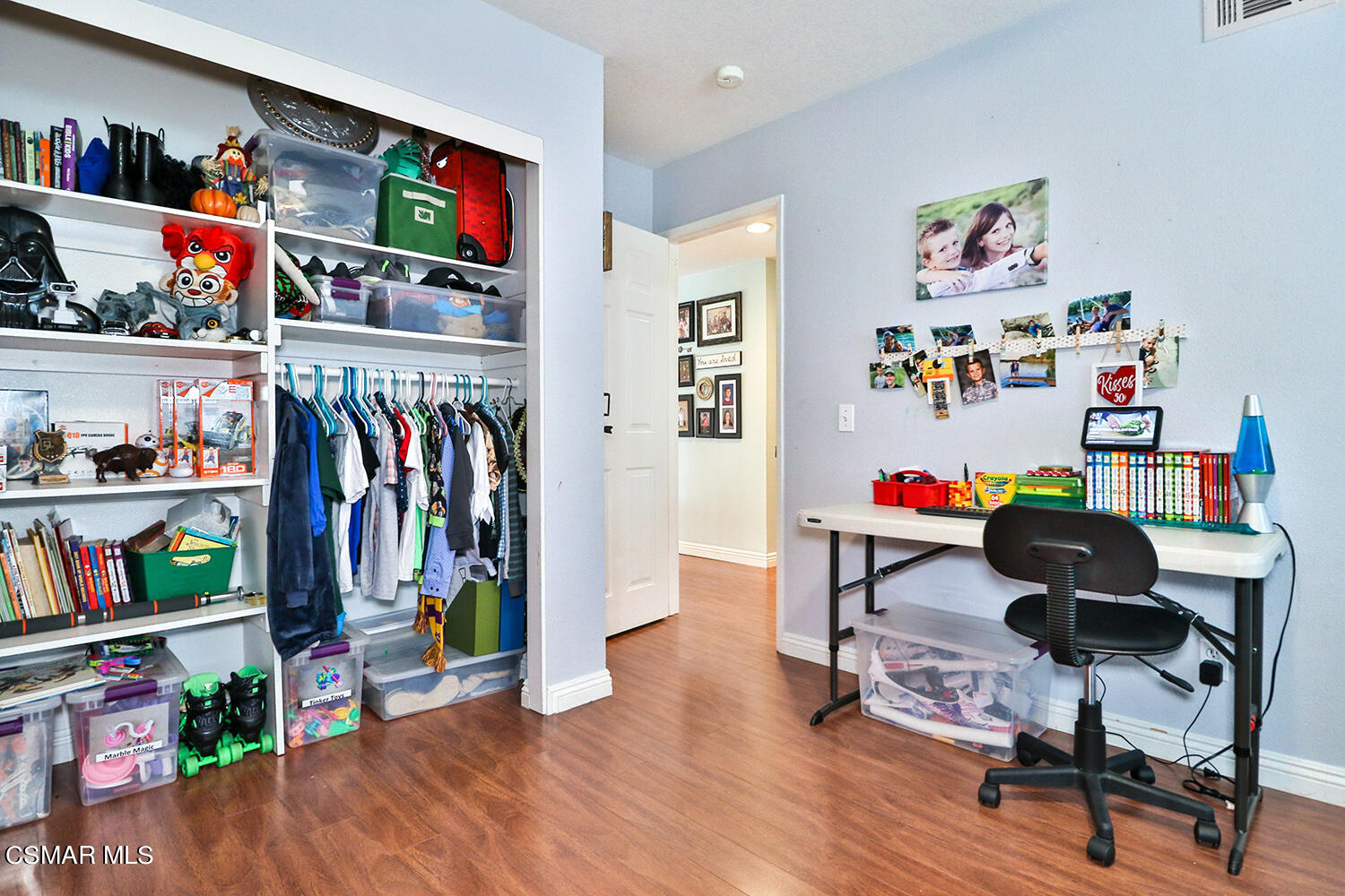 3053 Bianca Circle Simi Valley, CA 93063 - Photo 45 of 73 a view of a workspace with furniture and toys