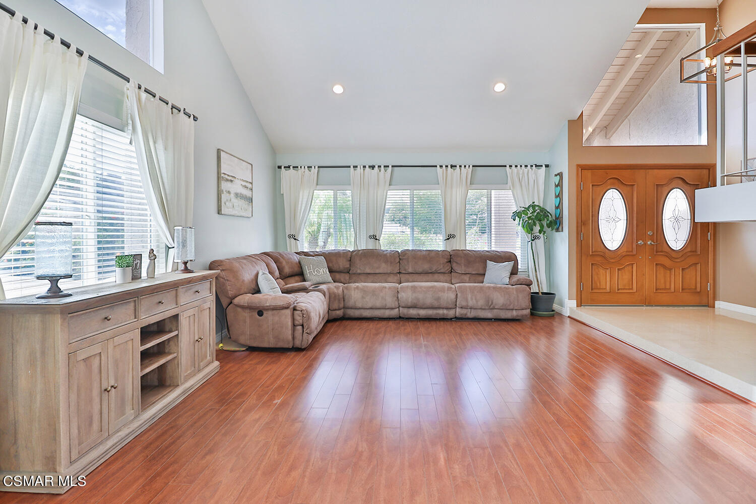 3053 Bianca Circle Simi Valley, CA 93063 - Photo 9 of 73 a living room with furniture and a large window